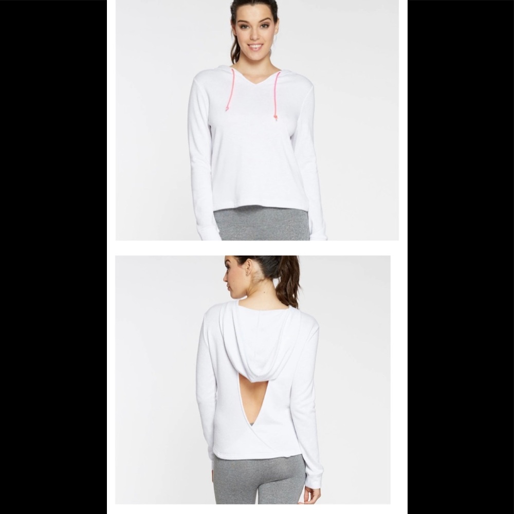 NWT Threads 4 Thought Open Back Hoodie